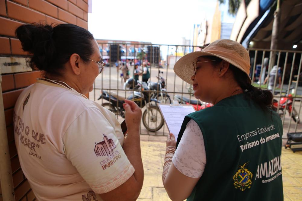 Festival de Parintins 2024: Amazonastur inicia pesquisa de percepção dos turistas sobre o evento