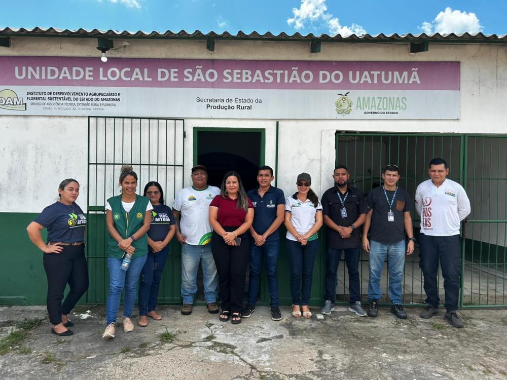 Em São Sebastião do Uatumã, Idam realiza mutirão de crédito rural até sexta-feira