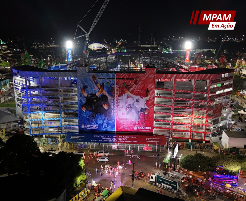 MPAM ingressa com ação civil pública por segurança em alegorias no 57º Festival Folclórico de Parintins
