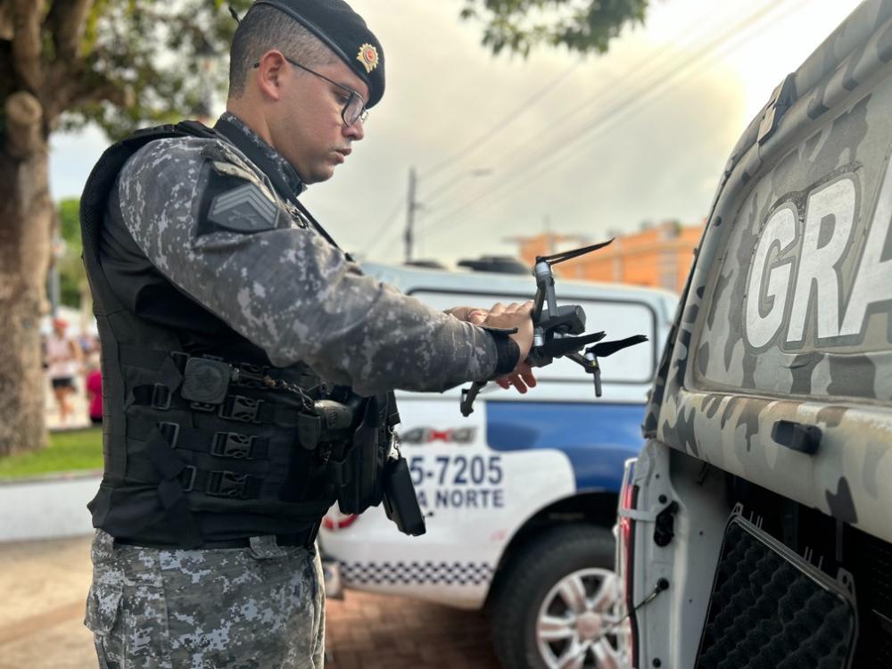 Festival de Parintins 2024: Pela primeira vez, Polícia Militar do Amazonas utiliza drones para monitoramento aéreo de prevenção