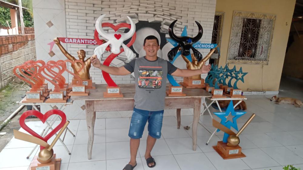 Festival de Parintins 2024: Troféu de campeão tem como tema o amor e orgulho da cultura parintinense