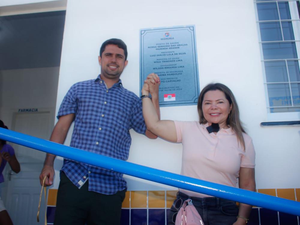 Em dia histórico, prefeita Marina Pandolfo inaugura o 1º Posto de Saúde da comunidade da Boa Vista – Fazenda Grande