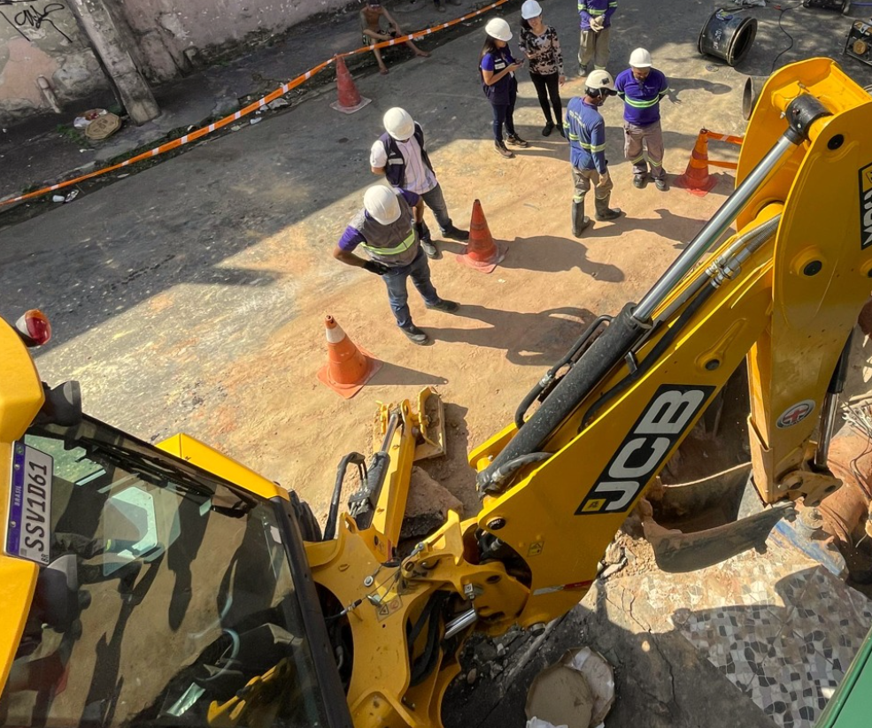 Setorização: Bairro Alvorada recebe melhoria em sistema de abastecimento de água