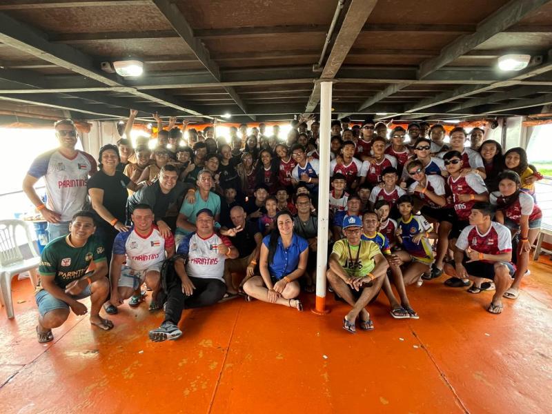 Parintins rumo a Manaus para disputa do JEAs 2024