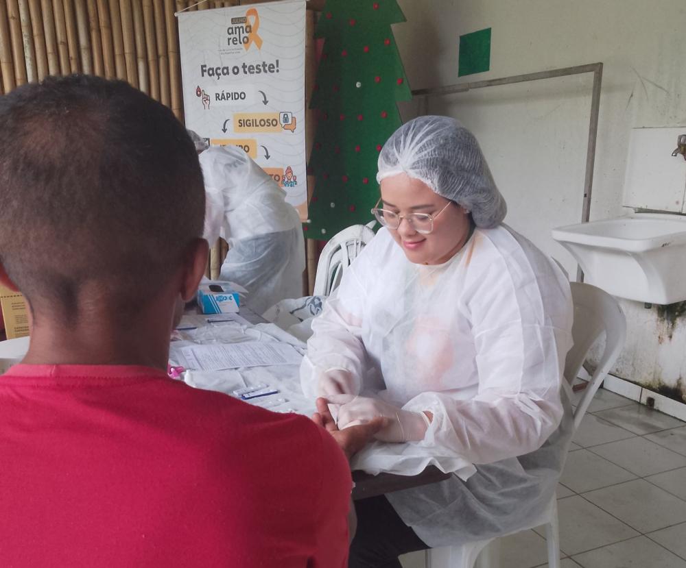 Julho Amarelo: FVS-RCP oferece testes rápidos e orientações para prevenção das hepatites