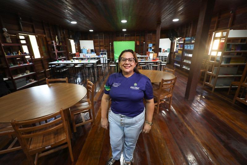 Escola da Floresta: 'Vai ajudar no futuro dos nossos filhos', afirma moradora RDS Uatumã