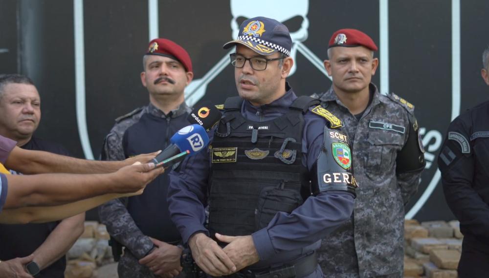 Polícia Militar do Amazonas apreende cerca de 1,5 tonelada de maconha tipo skunk