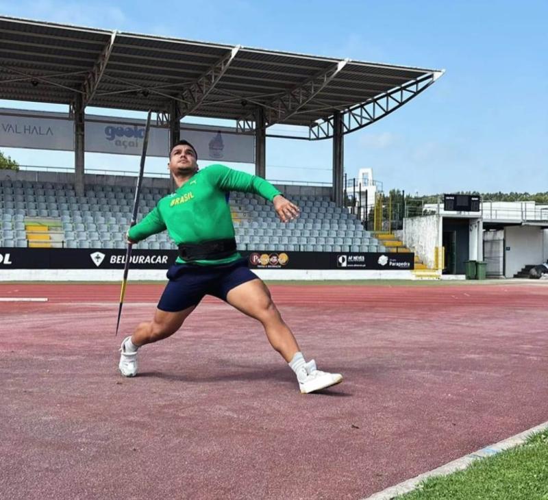 Pedro Nunes, atleta apoiado pelo Governo do Amazonas, inicia preparação em Portugal para a estreia nas Olimpíadas