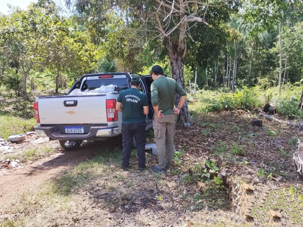 Operação Curupira: Ipaam aplica mais de R$ 100 mil em multas ambientais, em uma única operação