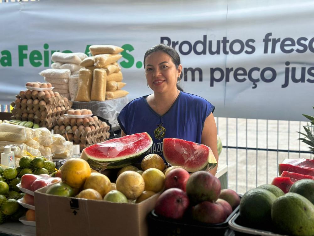 Dia Nacional da Saúde: Feiras da ADS comercializam frutas que contribuem para bem-estar humano