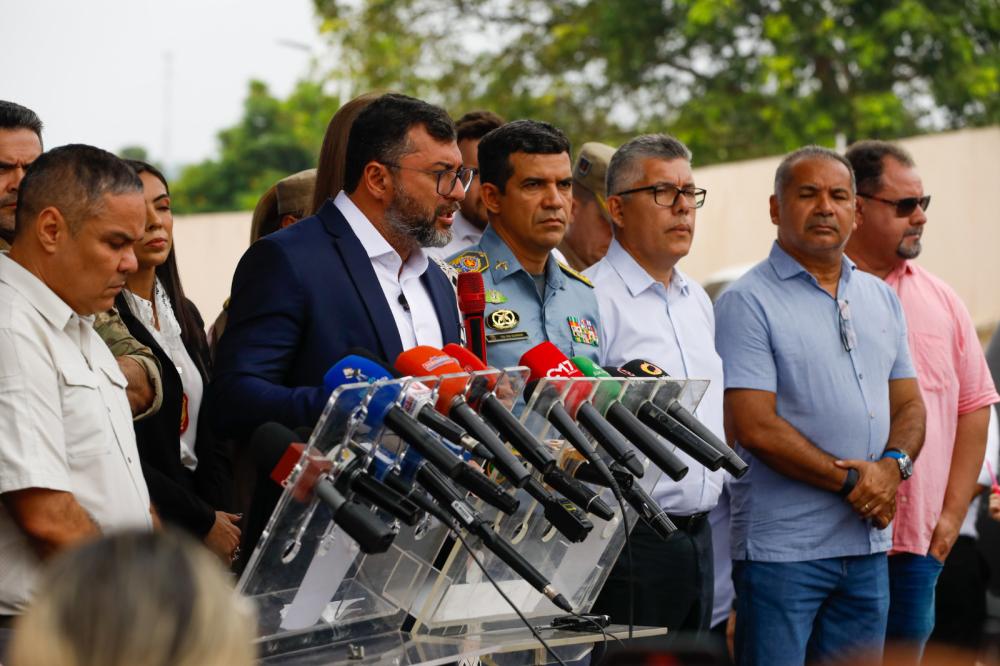 Wilson Lima aponta avanços no combate ao tráfico de drogas com a maior apreensão de entorpecentes já feita no Amazonas