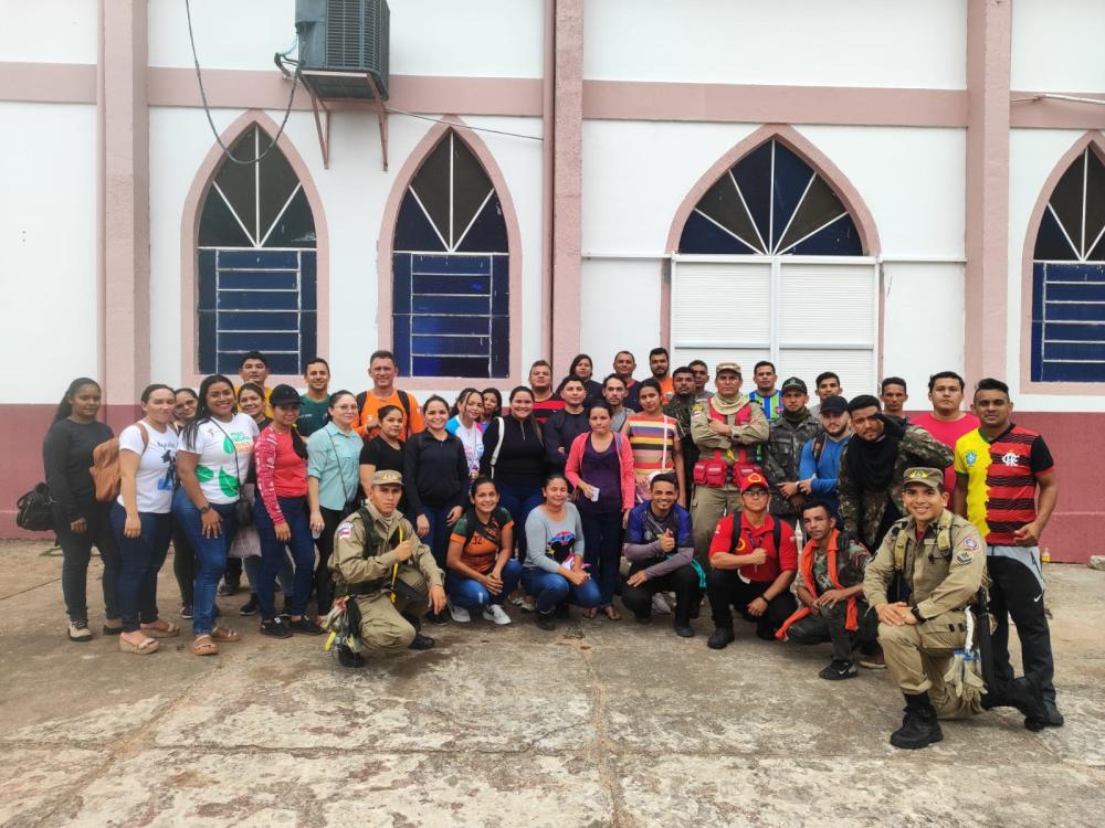 Em Manaquiri, Corpo de Bombeiros realiza curso de brigada de incêndio para 50 participantes