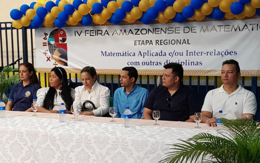 Etapa distrital da Feira Amazonense de Matemática acontece em Parintins
