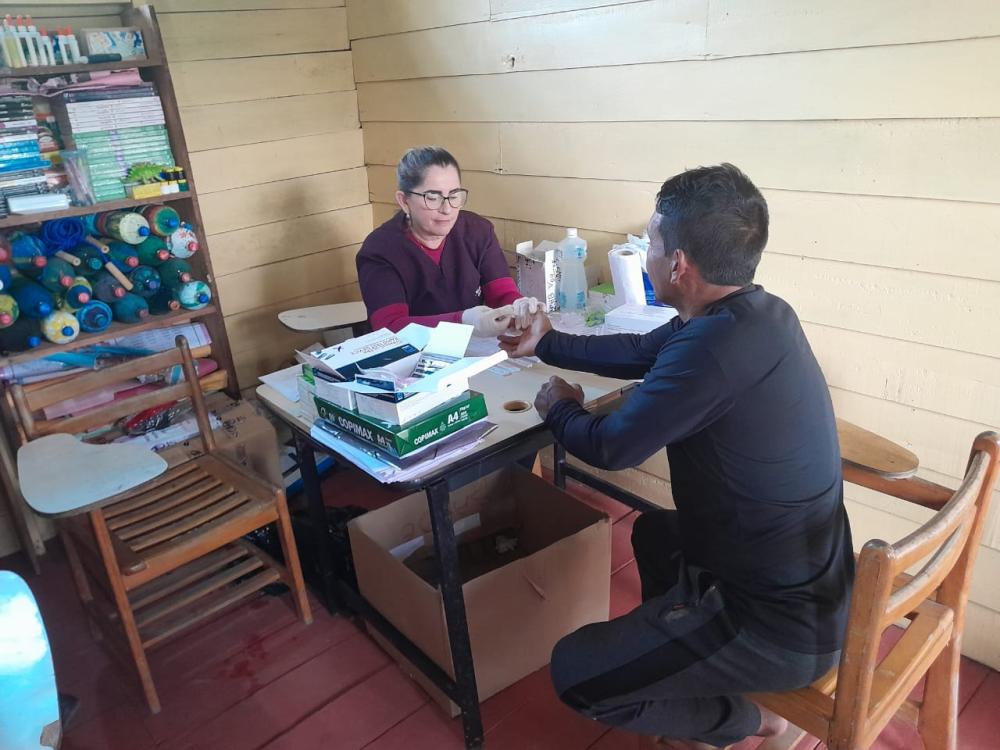 Ação conjunta leva atendimento rural e de saúde para moradores da RDS do Cujubim