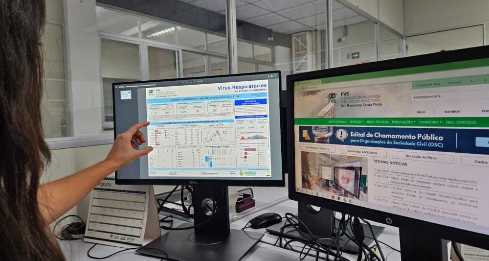 Saúde divulga informe epidemiológico de SRAG por Vírus Respiratórios no Amazonas