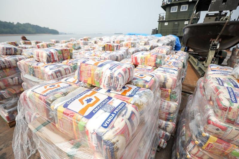 Governo do Amazonas divulga boletim sobre a estiagem no estado, neste domingo