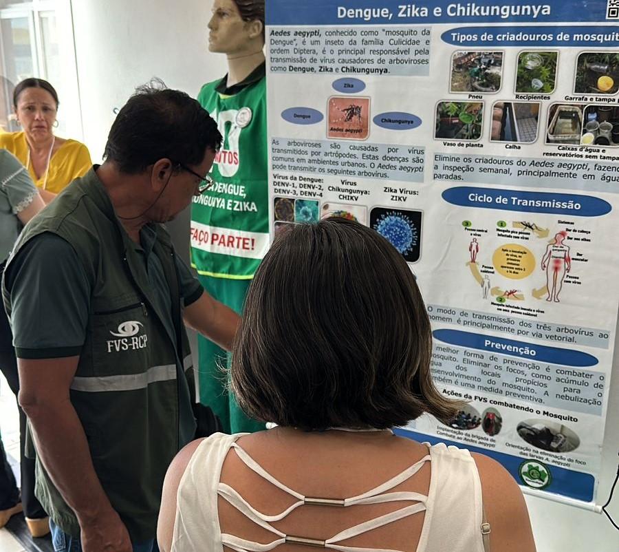 Conferência de Saúde: FVS-RCP fortalece prevenção a doenças e importância das ações de educação em saúde nos municípios