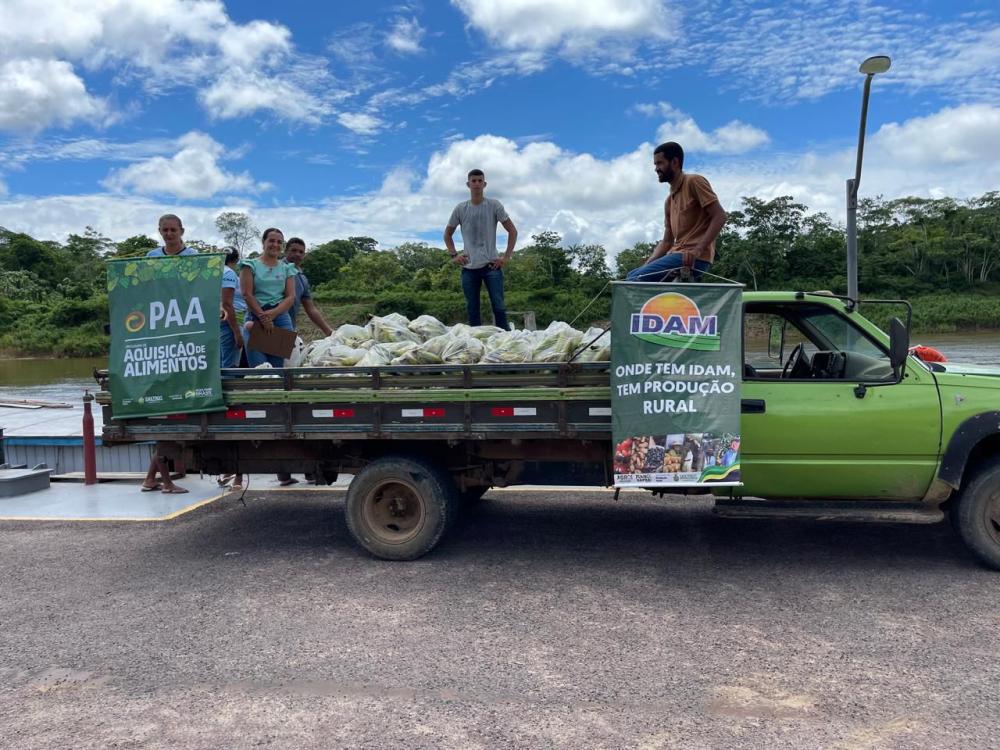 Estiagem 2024: Governo do Amazonas adquire alimentos de agricultores familiares de 56 municípios em situação de emergência