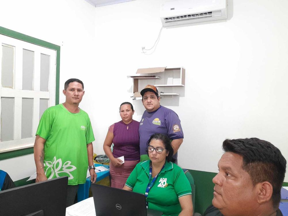 ADS realiza ação itinerante de credenciamento em Anamã