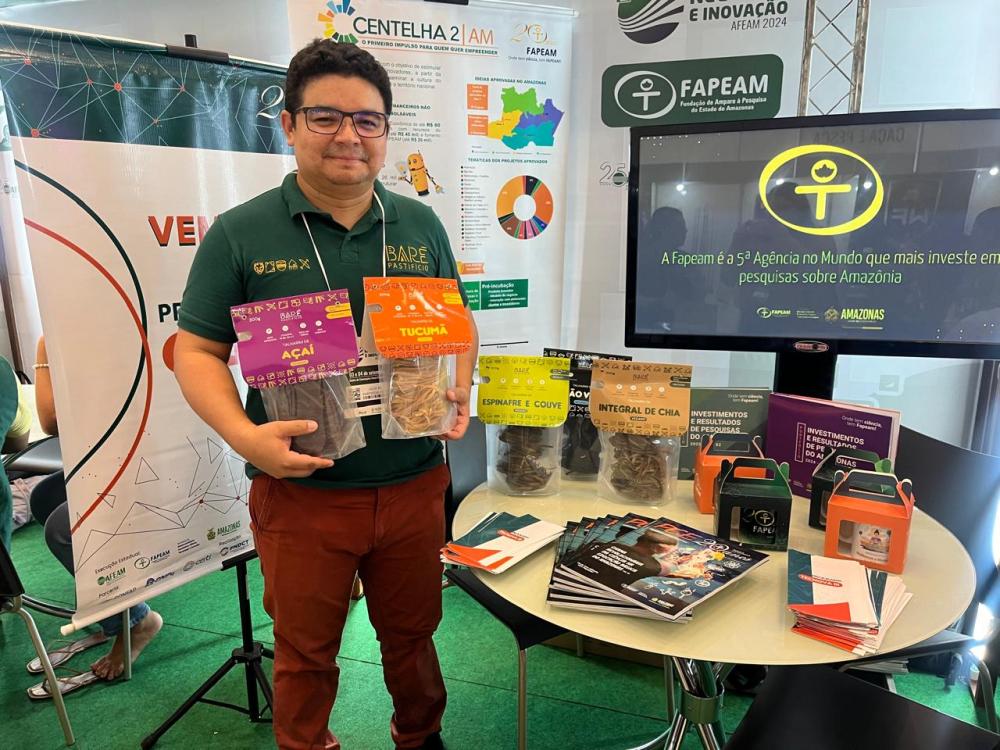 Fapeam apresenta projetos na área de empreendedorismo de base tecnológica na 1ª Feira de Negócios e Inovação da Afeam