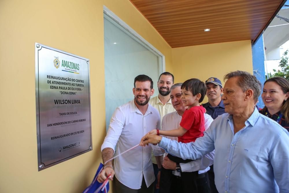 Governo do Amazonas reinaugura Centro de Atendimento ao Turista, no Centro de Manaus