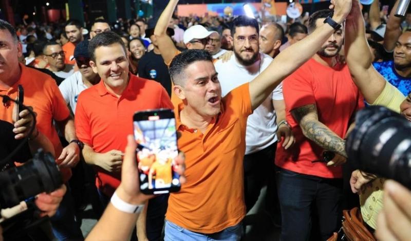 David Almeida (Avante) é reeleito prefeito de Manaus com 54,59% dos votos