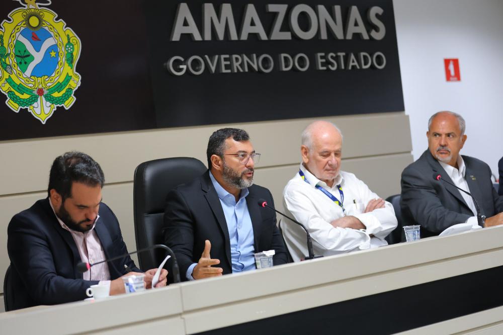 Governador Wilson Lima reúne-se com representantes do comércio para debater regulamentação da reforma tributária