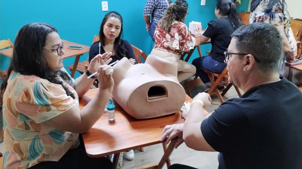 Profissionais da Semsa são capacitados para reforço na prevenção do câncer do colo do útero
