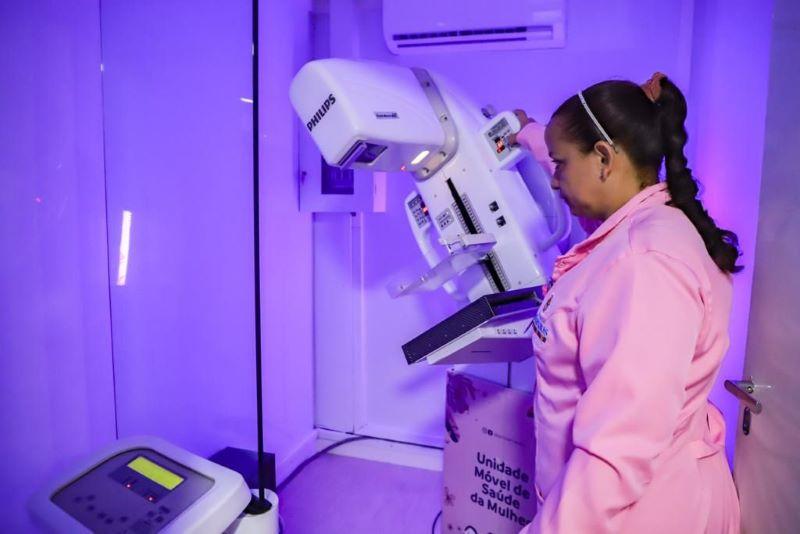 Unidades Móveis de Saúde da Mulher atendem em novos locais a partir desta segunda, 4/11