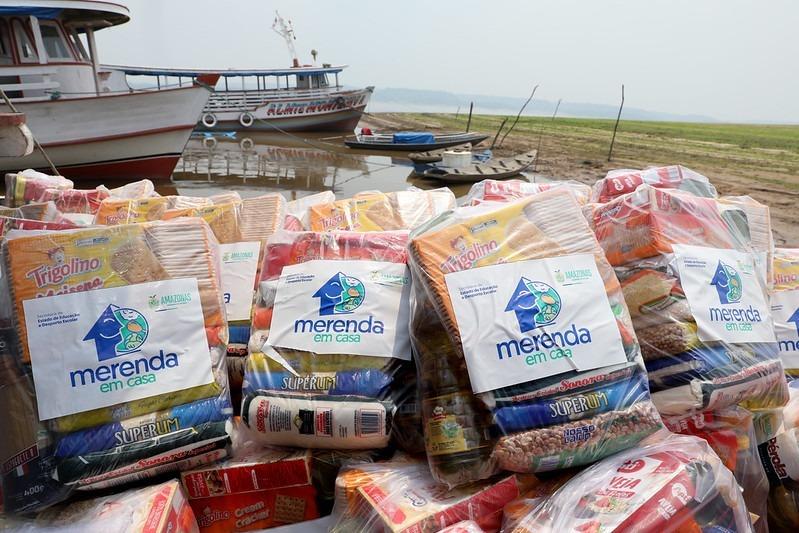 Governo do Amazonas divulga boletim sobre a estiagem no estado, neste sábado