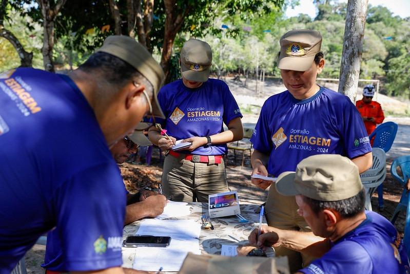 Governo do Amazonas divulga boletim sobre a estiagem no estado, nesta terça-feira