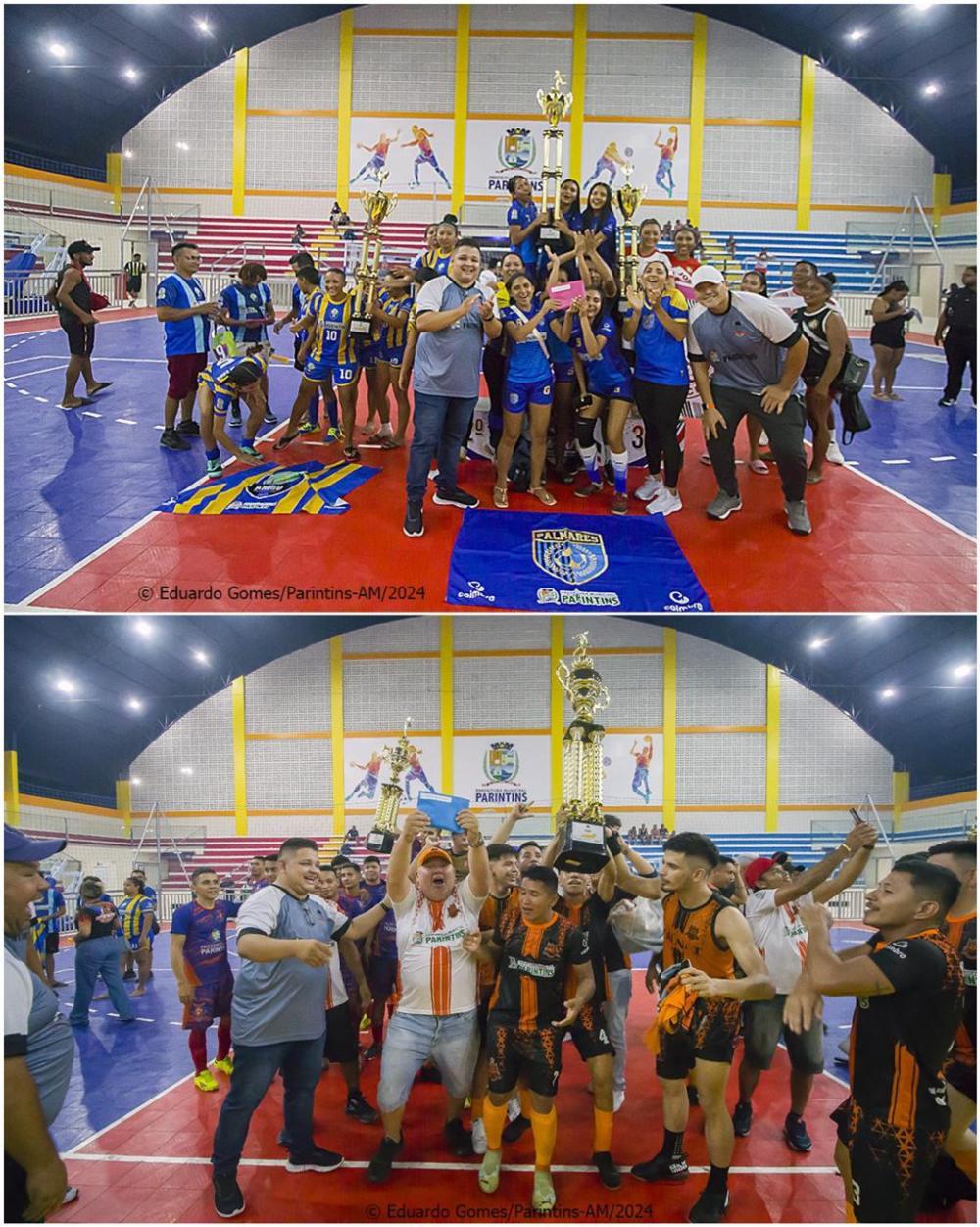 No futsal, Palmares e Itaúna I vencem o 3° Copão Parintins Interbairros 