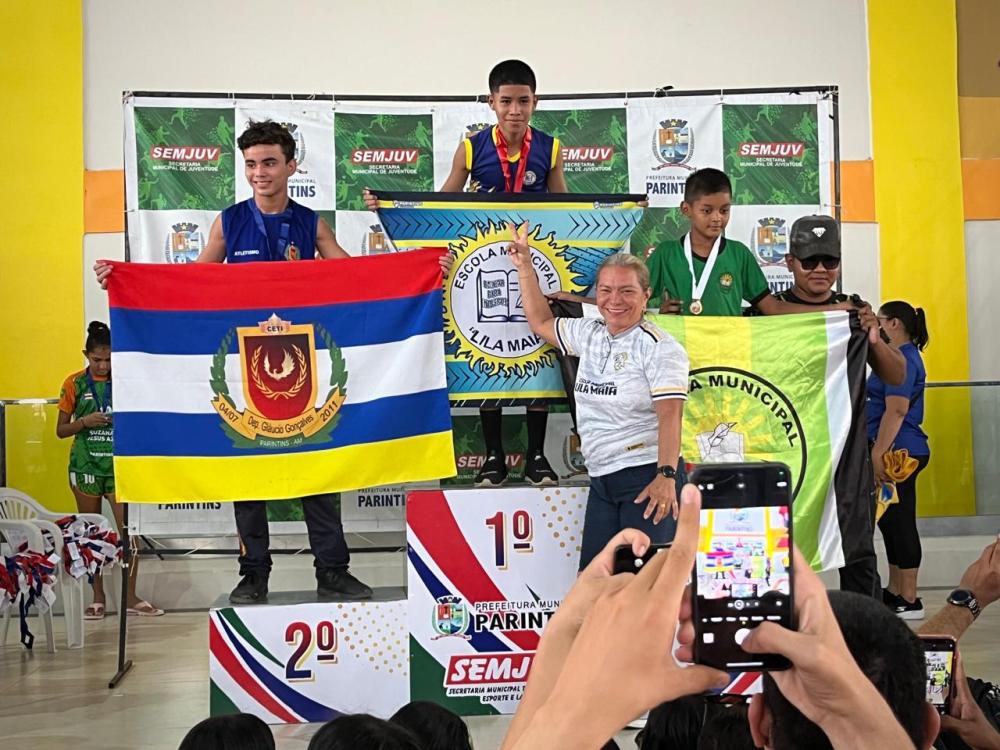 Medalhistas das modalidades individuais sobem ao pódio do JEPs