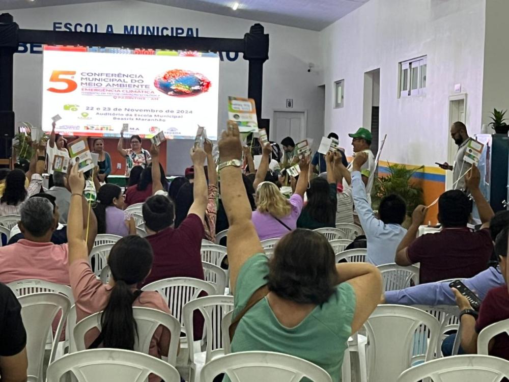 Conferência Municipal de Meio Ambiente aprova propostas e elege delegados para a etapa estadual