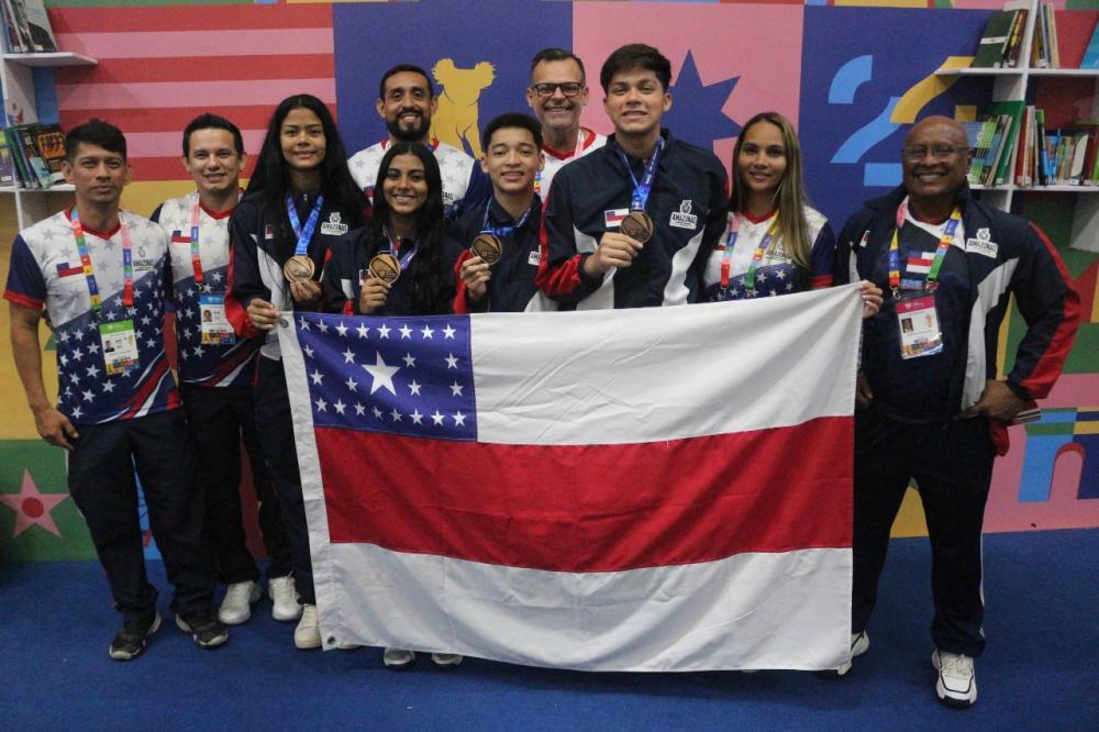 Jogos da Juventude 2024: Amazonas termina competição com recorde de medalhas e manutenção em divisões coletivas