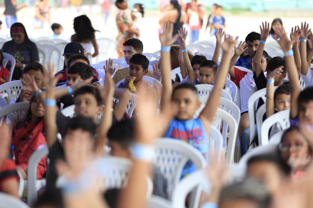 Jorge Teixeira é primeiro bairro a receber o ‘Natal Itinerante’ do Governo do Amazonas