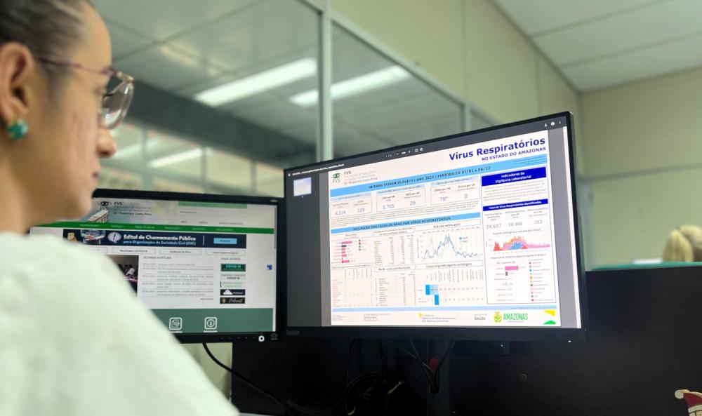 Saúde divulga informe epidemiológico de SRAG por Vírus Respiratórios no Amazonas