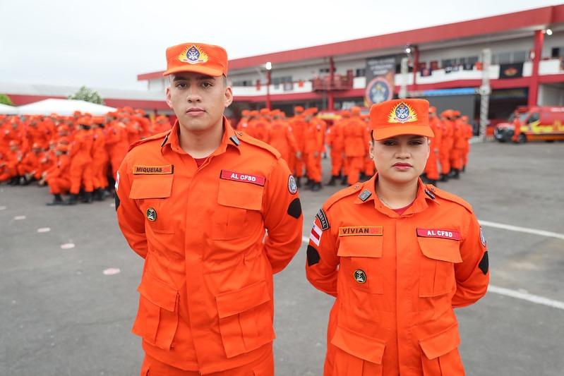 Irmãos realizam sonho juntos e se formam como soldados do Corpo de Bombeiros Militar do Amazonas  