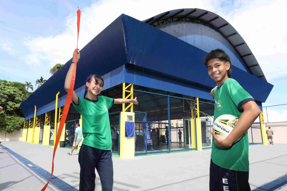 Revitalizações, reformas e entrega da primeira Escola da Floresta marcaram ações da Secretaria de Educação em 2024
