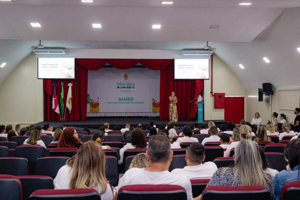 Prefeitura de Manaus realiza palestra com temáticas alusivas ao ‘Janeiro Branco’