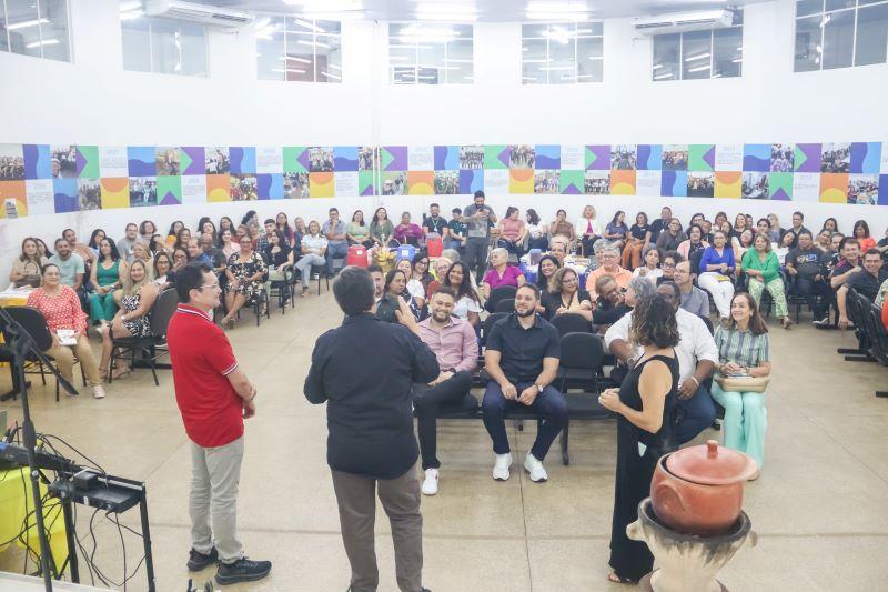 Formadores da Semed são recepcionados com atividades de integração, socialização e motivação para 2025