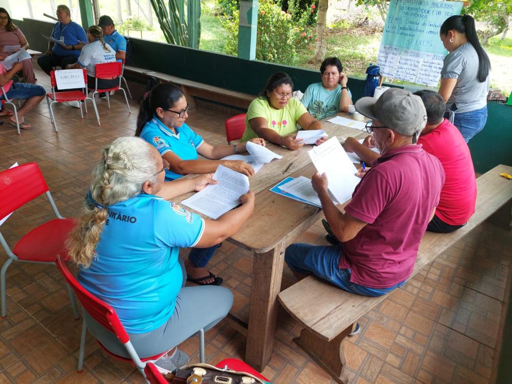 Pré-conferências: Parintins discute políticas públicas para saúde do trabalhador e da trabalhadora