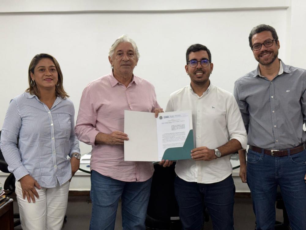 Prefeitura e CAU-AM alinham conhecimento sobre o novo Alvará de Construção Mais Fácil