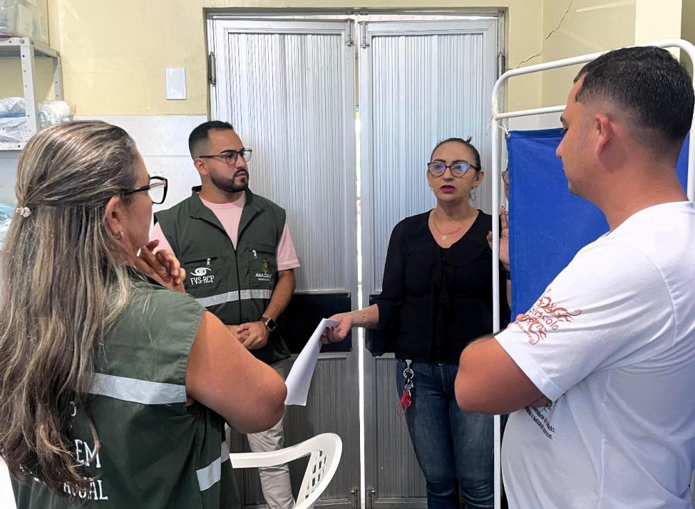 FVS-RCP fortalece Vigilância Hospitalar em Anamã com implantação de novos núcleos