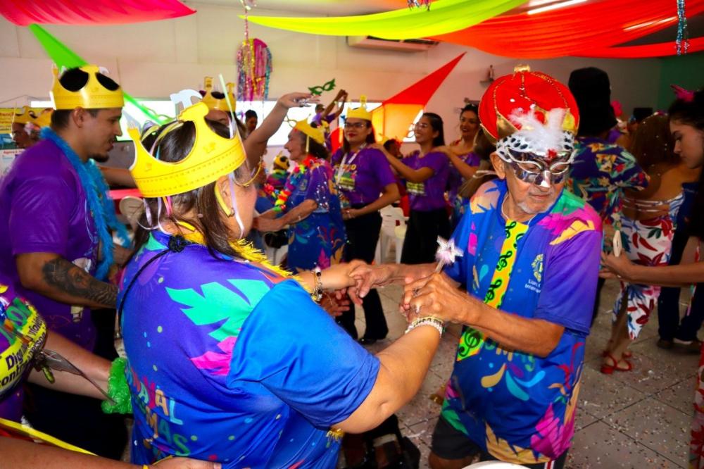 Prefeitura realiza ‘CarnaIdoso 2025’ para idosos residentes da Fundação Doutor Thomas