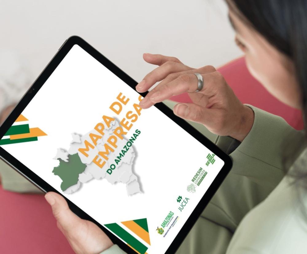 Governo do Amazonas lança Mapa de Empresas com dados oficiais dos registros mercantis
