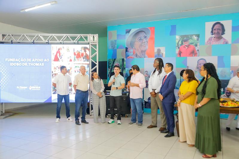 Prefeito David Almeida anuncia ampliação da Fundação Dr. Thomas para fortalecer políticas de atendimento aos idosos