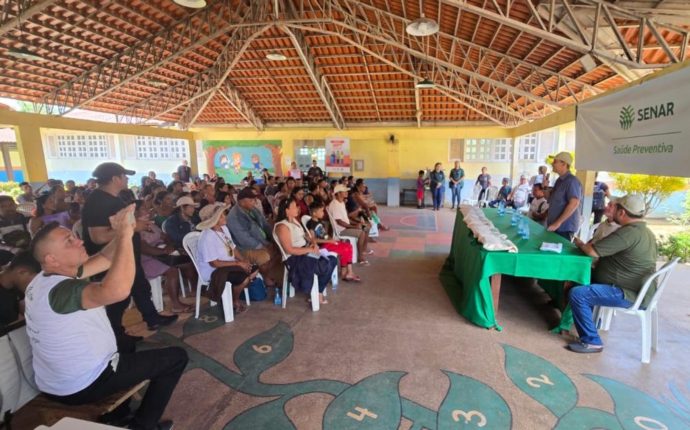 Trabalhadores rurais de Vila Amazônia recebem grande ação de saúde e de cidadania