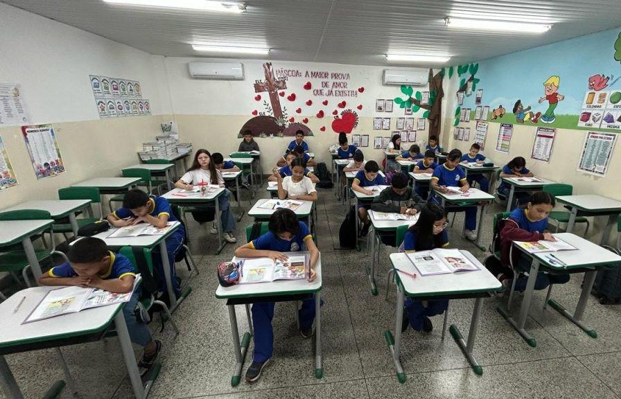 Mais de 36 mil alunos da Prefeitura de Manaus participaram do 3º Simulado do programa ‘EducaManaus’