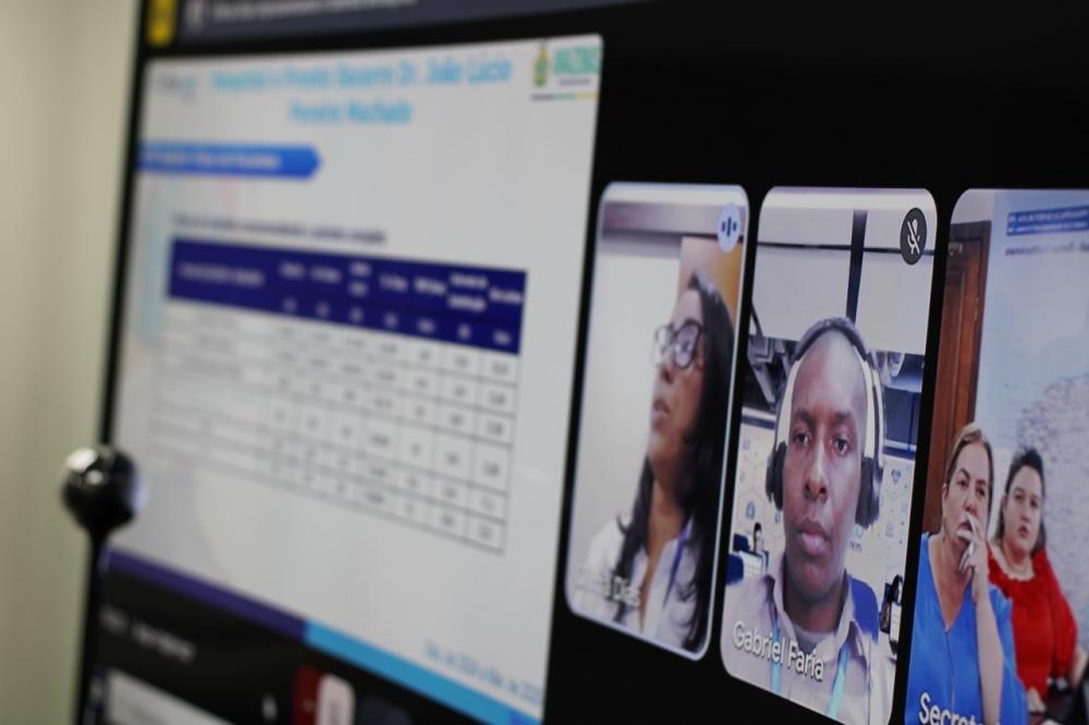 SES-AM avalia primeiros resultados  de projeto de Governança Clínica, que   monitora  a gestão de leitos em unidades de saúde 